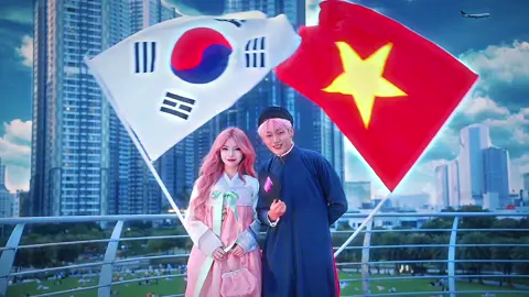 🇰🇷🤝🇻🇳 @CiiN #flagchallenge 