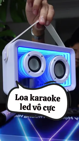 Cái dải led vô cực nhìn đỉnh thật #dinhtuanriviu #kocnet #loakaraokemini 