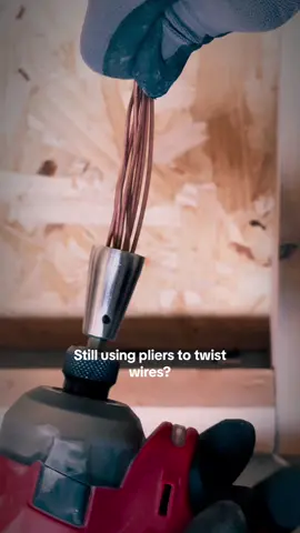 Compared to the plastic one, this stainless steel wire twister can be used to pre-twist the wires and tighten the wire nuts, which is great.#sparky #electricians #CozyCountdown #electricianlife #tool #tiktokshopblackfriday #tiktokshopcybermonday 