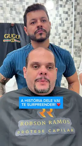 Cada transformação que realizamos é única, assim como você. Vamos fazer a sua? #protesecapilar #robsonramosprotesecapilar #beleza #hair