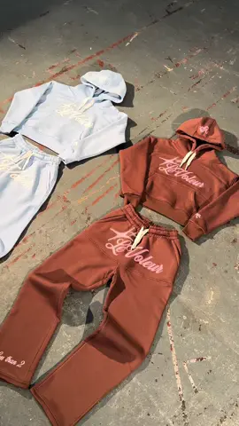 Highest tracksuits of the year 🩵🤎 #levoleur #viral #fy 