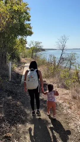 Come on a hike with us 🥾 #Hiking #Outdoors #family #texas 