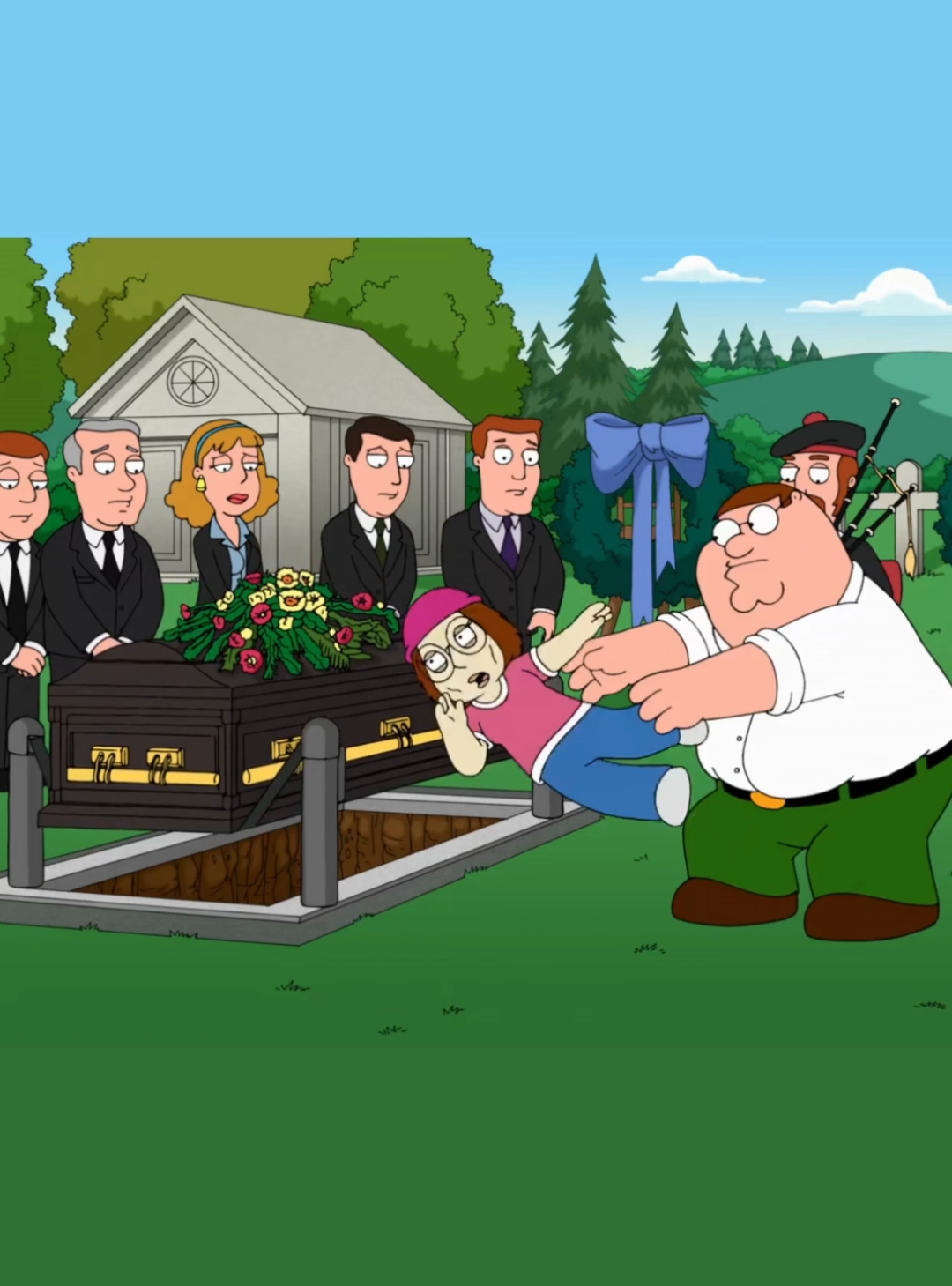 Meg's funeral 😂 #shorts #familyguy #petergriffin #meggriffin 