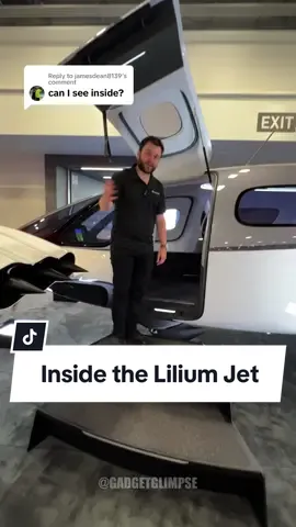 Replying to @jamesdean8139 Take an exclusive look inside the Lilium Jet, where cutting-edge design meets ultimate comfort! ✨🛫 With a spacious cabin, innovative seating for up to 6 passengers, and a thoughtfully designed cockpit, the Lilium Jet provides a luxurious and modern flying experience. Enjoy panoramic views, noise reduction technology, and a sustainable yet high-speed journey—all from the inside of this revolutionary eVTOL jet. 🌍✈️ #Jet #PrivateJet #Aviation #ElectricVehicle #PilotLife