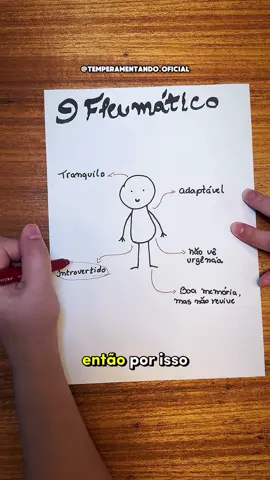 Conhece alguém assim? Marca aqui nesse vídeo! 😁 #comportamentohumano #os4temperamentos #temperamentos #fleumatico 
