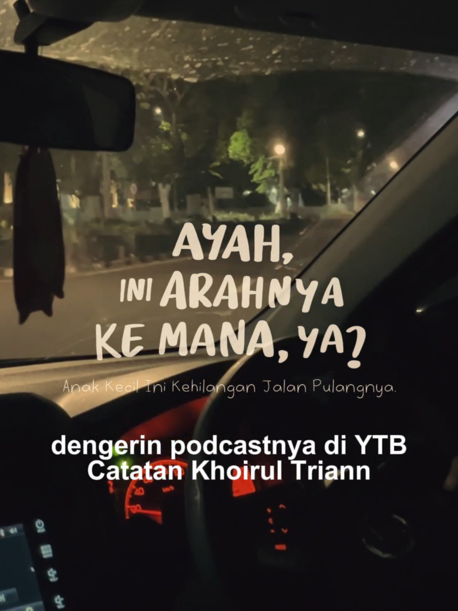 ayah, aku ikhlas tapi aku cape. ##ayahiniarahnyakemanaya #catatankhoirultriann