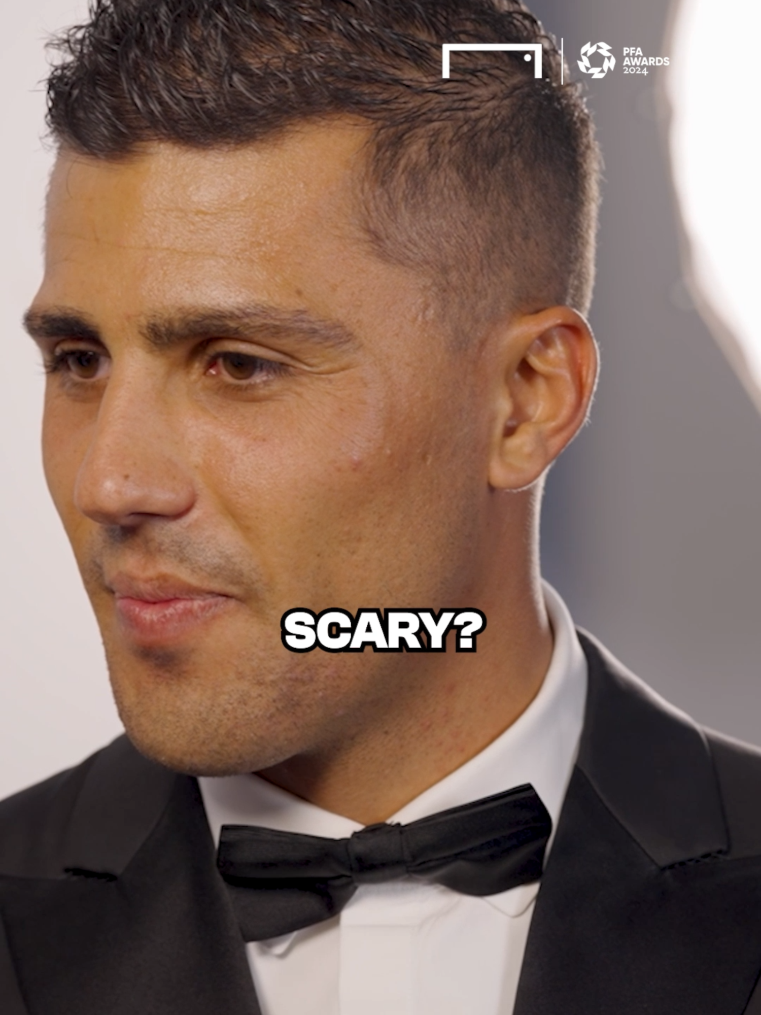 Rodri plays football word association 🧠 @thepfa #football #ballondor #PremierLeague #rodri #Soccer