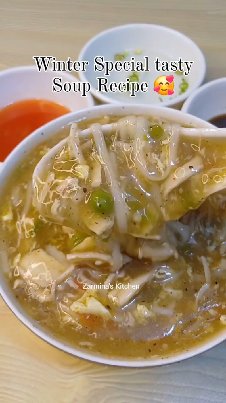 Winter Special Soup Recipe✨️😋 #fyp #tiktok #foryoupage #cooking #viral #fypシ 