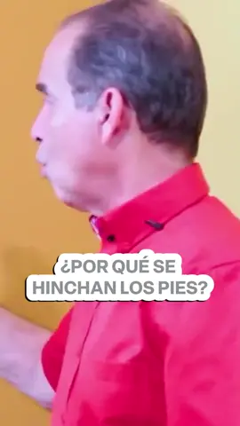 Esta es la razón por la cual tus pies se están hinchando.  #PiesHinchados #Metabolismo #FrankSuarez