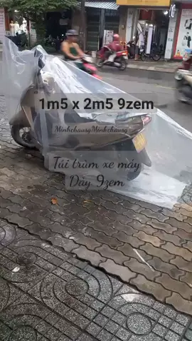 túi bọc xe máy chống ngập nước dùng cho các dòng xe số, tay ga. #tui #chống #ngập_lụt 