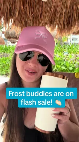 Keep your drinks cold with this frost buddy! 😀 #frostbuddy #vacay #daiquiri #TikTokShop #tiktokflashsale #flashsale #drinks #colddrink #togobuddy #tiktokshopfinds 