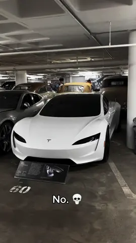 Unreleased Tesla Roadster #tesla #hypercar #fastcar #cars #carsoftiktok #carcommunity #viral #viralvideo #foryou #xyzbca #blowthisup 