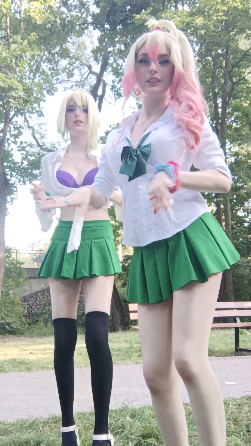 Ranko: @:D #rankohonjou  #yukanayamecosplay #anime  #myfirstgirlfriendisgalcosplay #myfirstgirlfriendisgal #foryou #rankohonjocosplay #cosplay #yukanayame 
