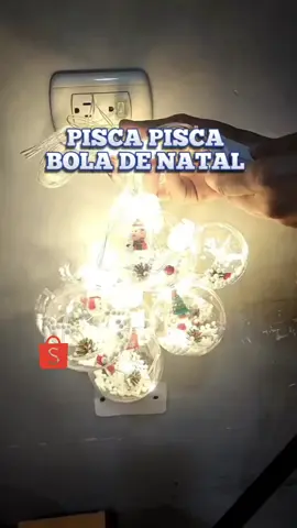 📧 Siga a página assim você não vai perder nenhum achadinho  . #acheinashopee #achados #achadinhos #shopeebrasil #pisca #natal #festas #luzesdenatal #fim #luzes 