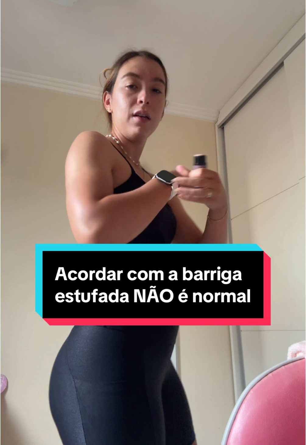 Acordar com a barriga estufada/inchada NÃO é normal!!  Vão investigar o motivo de estar assim  #autoestima #inchaço #madigestao #intestinopreso #falsamagra #sii #sop 