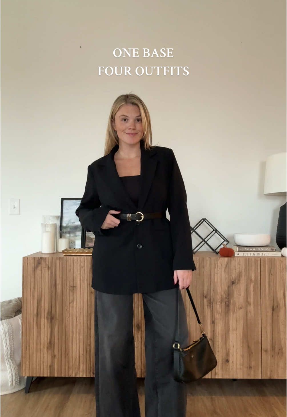one base four outfits: black jeans & top edition 🖤 i love having basic staple peices in my closet that are easy to style in different ways!!🫶🏼🫶🏼 #oufitinspo #styling #outfits #stylingtips #outfitideas #outfit #falloutfits 