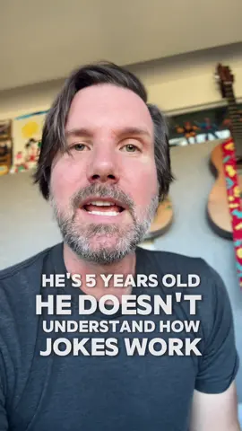 My nephew is 5 and came up with the perfect joke on the spot without thinking about it. I’m retiring. 