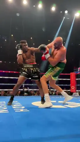 One year ago today, Ngannou dropped Fury 😱 #trboxing #toprank #boxing #sports #fury #ngannou 