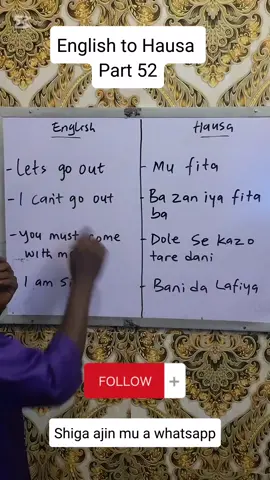 Koyon turanci English to Hausa Part 52 #iran #isreal #facebookreels #whatsappstatus 