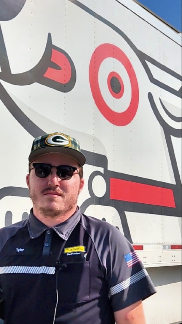 Quick chat with a local trucker who drives for JB Hunt, hauling for Target. Got insight into what it’s like on the road and working with a big name in trucking. #jbhunt #target #targettok #targetstore #trucker #truckerlife #truckersoftiktok #truckers #truckertok #truckerslife #truckertiktok #truckdriver #trucking #truckinglife #truckin #truckinaround #truckingindustry #truckinglifestyle #truckingaround #truckingcompany #truckingfamily #cdl #cdllife #cdldriver #cdlschool #cdlstudent #cdltruckdriver 