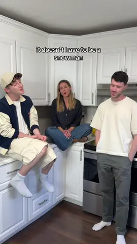 we’ll build a snowman with you any day @Kristen bell 🥹❄️ @Anthony Gargiula #sing #disney #kristenbell 