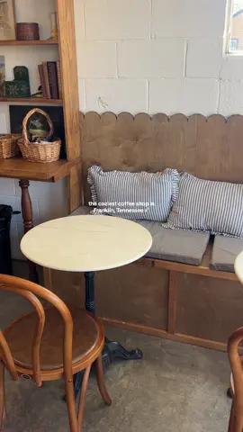 Hanks Coffee in Franklin is the sweetest & coziest spot🦢 #aquietlife #fyp #softlife #coffeeshop #franklintn 