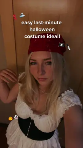 did this last year for a princess polly shoot and it worked great!! 🎃🏴‍☠️ #costume #eastcostume #halloweenlook #pirate 