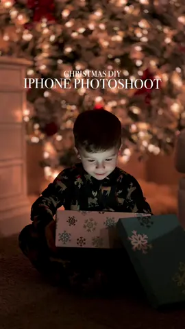 Professional Christmas Photoshoot while using your iPhone🎄 DIRECTIONS 👇🏻 Open your iPhone Camera  Click Portrait Mode  Natural light sign on  Bring F stop to 1.4 Edit and adjust settings to  👇🏻 Brilliance -23 Highlights -25 Shadows -18 Brightness -7 Black Point +3 Warmth +30 Tint +11 If you want to see how I made the box light up, go to my reel posted before this with the Glowing book title! #iphonephotography #iphonephotographer #momphotographer #christmasphotoshoot #christmasphotography #iphonehack #momblogger #christmastime #momlife #diymom #momsofinstagram #diychristmas #christmastree #kidschristmas #momblogger #christmasphotography #jesusisthereasonfortheseason #rawmotherhood #christmasphotos #momof4 #magicalmoments #magicalphotography #magicofchildhood #magicofmotherhood #athomephotoshoot #diyphotoshoot #diyathome #sahmlife #momoffour #postpartum #fourthtrimester #firstchristmas 