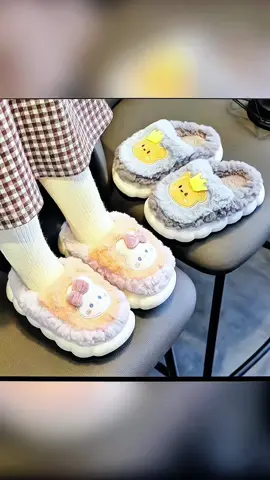 Dép nhung ấm áp cho trẻ em, mang ấm áp, dễ thương và đẹp mắt#dép trẻ em#dép ấm#Đề xuất những điều tốt đẹp