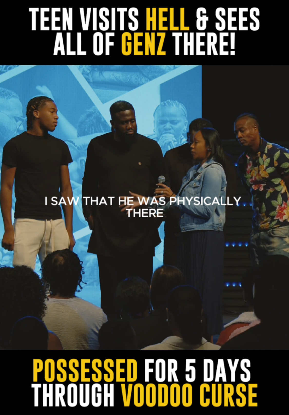 Teenage Boy Sees GenZ in hell after demonic possession from voodoo curse!