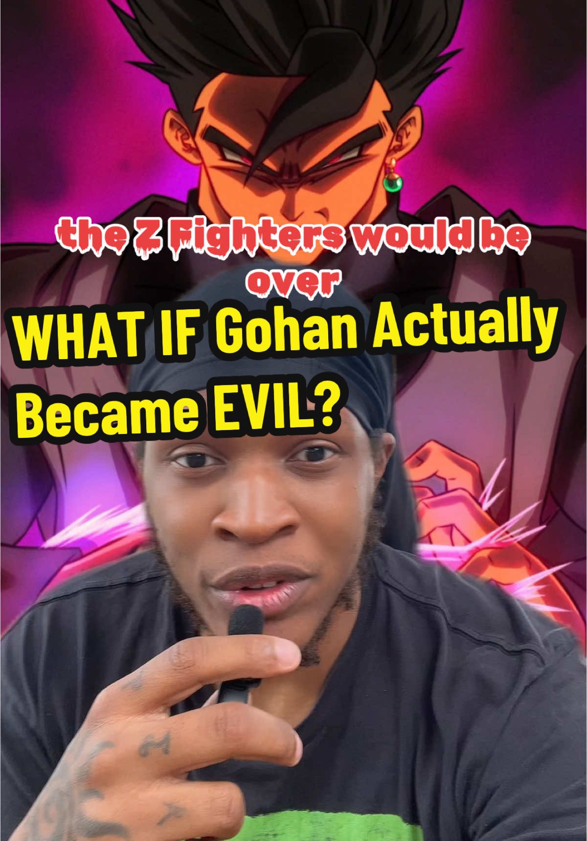 Evil Gohan means the end of the multiverse #dragonball #dragonballdaima #gohanblack #sparkingzero 