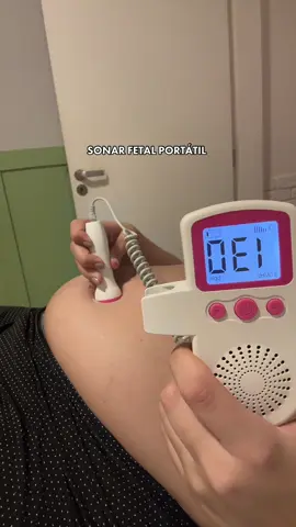 Como usar o sonar fetal portátil #gravidasnotiktok #gravidez #gestante #pregnant #gravida 