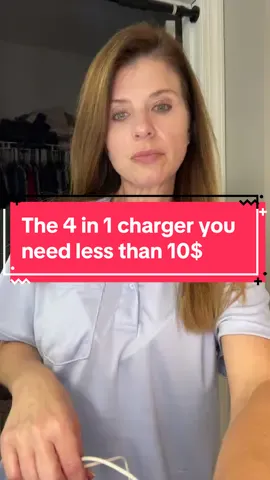 Charge your devices with lightening speed with this 4 in 1 charger! #mfishtech #mfishcharger #phonecharger #lighteningspeed #dealsforyoudays 