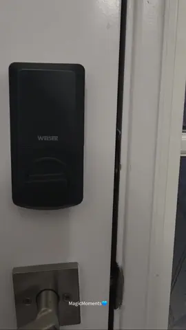 The Weiser SmartCode Touchpad Electronic Deadbolt is a secure, convenient entry with its keyless design and customizable codes.  It’s easy to install and program, fitting standard doors without requiring additional wiring.  The touchpad allows users to create unique access codes, ideal for family members or temporary guests, and auto-locking adds extra peace of mind.  The backlit keypad ensures visibility at night, and the SmartKey technology provides an easy re-key option if needed. While battery-operated, it alerts when batteries are low. #weiser #weisersmartlock #smartlock #canada #influenster #wifilock #padlock #electroniclock #locks #doordesign #DIY #homeproject #diyhomeprojects #doorlock #cool @influenster @Weiser 
