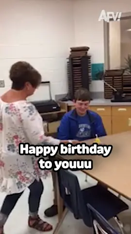 Bishop got played on his own birthday 😅 #afv #prank #funnyvideos