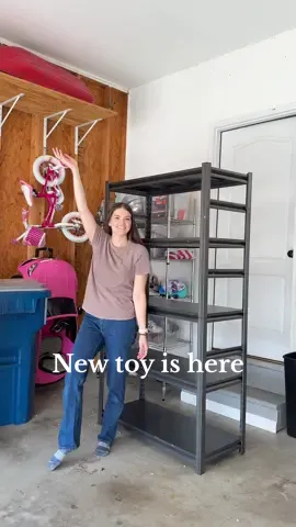 She needs a name 🥹❤️♥️❤️♥️ #garagecleanout #garagecleaning #garagestorage #garagedeclutter #decluttering #declutterwithme #cleaningmotivation #newtoy 