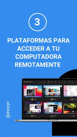 Controla tu computadora desde cualquier lugar con estas 3 aplicaciones. Chrome Remote Desktop Anydesk TeamViewer  ¿Cuál de estas aplicaciones has usado antes? 👇🏻 #techtips #techtipsandtricks #tecnologia #tech #computadoras #PC #Windows11 #trucosdewindows 