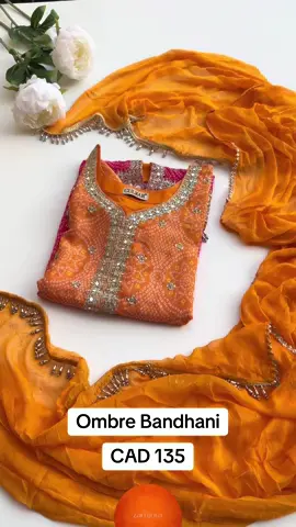 Bringing the magic of ombré and bandhani together ✨💙🌸 #DesiElegance #BandhaniLove #OmbreOutfit #EthnicVibes #IndianFashion #TraditionalStyle #DesiChic #ColorPlay #SuitStyle #CulturalFashion #OutfitInspo #DesiOOTD