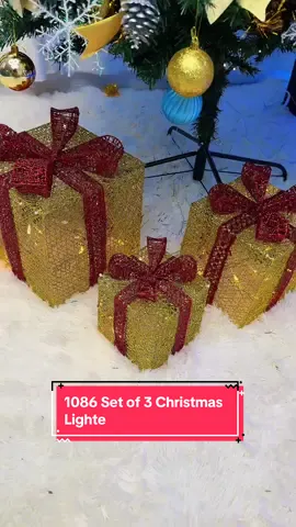 Brighten up your holiday season with these stunning lighted gift boxes! Perfect for creating that cozy, festive vibe indoors or out.✨ ~ #HolidayDecor #ChristmasMagic #FestiveVibes #HomeDecorIdeas #LightedGiftBoxes