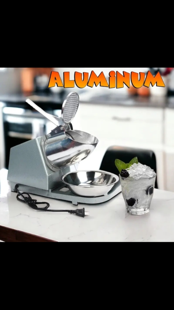 Crush ice effortlessly with our Heavy-Duty Ice Crusher! Perfect for parties, drinks, and desserts. ❄️✨ #IceCrusher #HeavyDutyAppliance #PartyEssentials #ChilledDrinks #KitchenTools #FunctionalDesign #SmartLiving #EasyPrep #TrendyHome #DrinkGoals #DessertMaker #EverydayConvenience #ShopNow