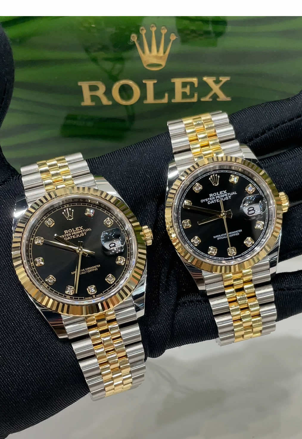 Couple Goals.. DateJust 41 & 36 ❤️‍🔥#datejust #hisandhers #fyp #viral #couplegoals #watch #watches #bondi #sydney #sydneywatches #armcandy #watchexchange #bondijunction #ladies 