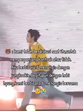 berat jadi kamu tae,aku yang tiap baca berita perlakuan ga adil agensi ke kamu aja nangis.apalagi kamu yang ngalamin🥺😭.peluk dari jauh untuk kamu,kuat2 my goodboy💜😭 #v  #taehyung 