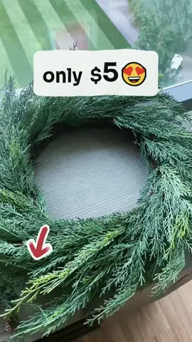 You'll want to decorate with this wreath for Christmas. This is perfect for placing on a table or draped over a mantle. One may not be enough, consider more than one! #christmas #tiktokshopblackfriday #tiktokshopcybermonday #decor #farmhouse #modernfarmhouse #decorating #buythis #christmasdecor #cozy #garland 
