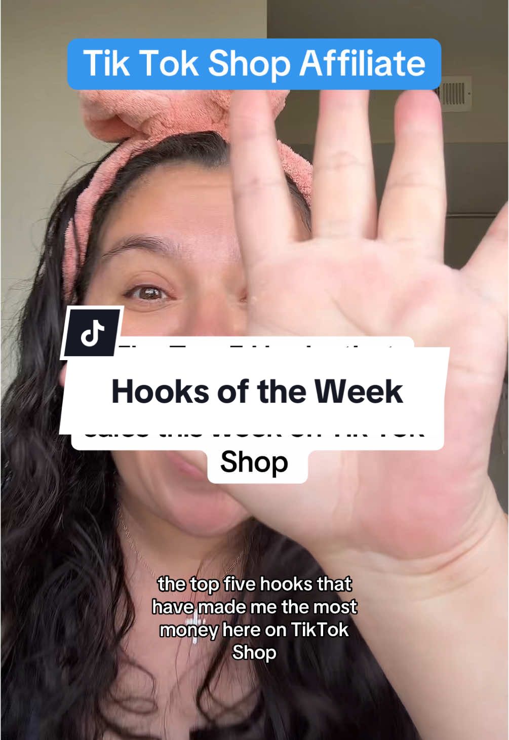Week 10/20-10/27 best selling hooks on Tik Tok Shop on my account as a Tik Tok Shop Affliate! #hooks #tiktokshop #tiktokshopaffliate #affliate #ttshop #tiktoktips  