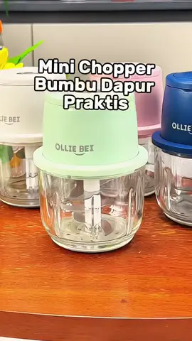 Bikin bumbu dapur lebih mudah. #chopper #choppermini #penghalusbumbu #Blender #portable #praktis #peralatanmasak 