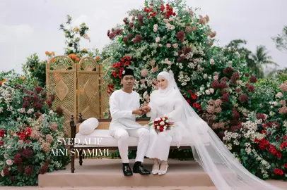 Syed | Syamimi The Solemnization Of Syed Alif & Aini Syamimi🤍🕊️ Thankyou for trusting us🤍🕊️ . Ready for Rent🤍 . For more details do whatsapp our admin🤍 Rental : +6011-11160508 - Eyra✨ . #bridetobe #groom #rental #nikah #solemnization #rentalkurung #farrarahimatelier #fyp #pasirgudang #johorbahru 