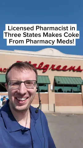 Licensed Pharmacist in Three States Reveals Shows how to Make Coke! #asmr #dupe #pharmacy
