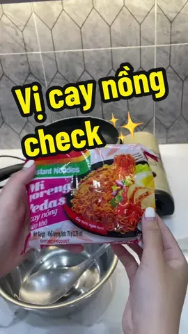 Vị này ngon thiệt mấy bà ơi, ai ăn cay nhiều là ghiền 😋🌶️ #mìtrộn #indomie #khởinghiệp #takeaway 