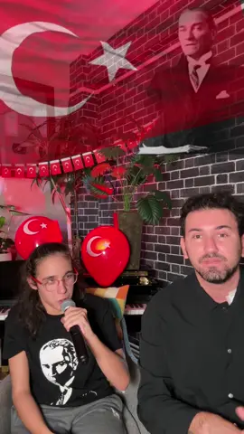 Melisa’nın güzel sesinden Cumhuriyet Güneşi🥹Cumhuriyet Bayramınız Kutlu Olsun Türk Gençliği❤️Cumhuriyet 101 Yaşında🇹🇷 🎹 @caner.basbuga  #cumhuriyetgüneşi #yalçıntura #melisa #29ekim