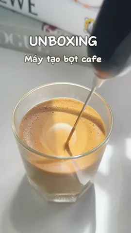 Máy tạo bọt cafe☕️ 3 cấp độ#maytaobotcafe #maydangtrungcamtay #mayriviu #affiliatetiktok #mayriviu #koc #unboxingvideo #koc #unboxing #xh 